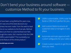 Customize Method to fit your business