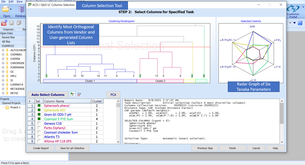 Method Selection Suite Screenshot 1