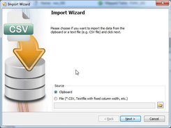 Data Import Wizard