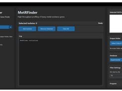 MetRFinder Main Interface