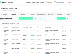 Record Editor - Edit individual credit records with compliance validation