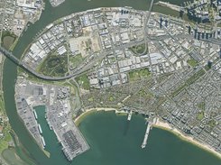 Port of Melbourne as seen in MetroMap