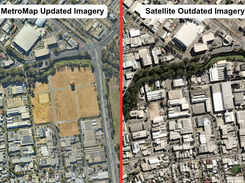 MetroMap vs Satellite
