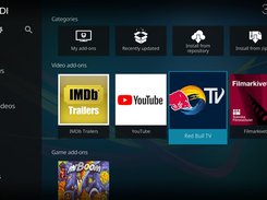 MeX running Kodi 21.0