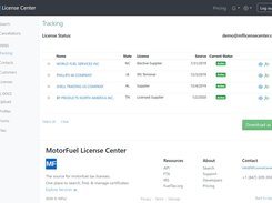 MF License Center Screenshot 1
