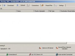 Uploads Tab