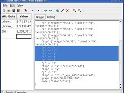 mfGraph Editor: Integrated DOT listing editor