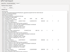 Importing GPS Trail: Test