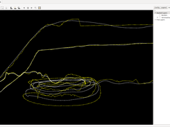 Result: Measurement Flight (White) and Reference Trajectory (Yellow) 3D