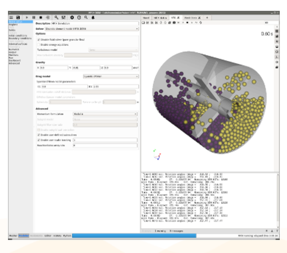 MFiX Screenshot 1