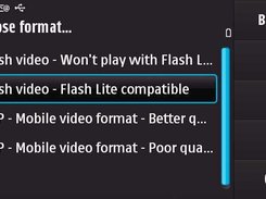 Step 3: Select one of the available youtube video formats