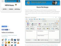 Movie File Merger Home Page