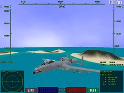 A-10 patrolling the Atolls