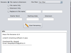 Mass File Renamer v0.4