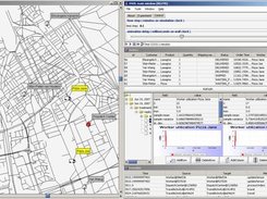 screen shot of animation window, statistics window, etc.