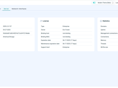 JSCAPE SaaS server UI