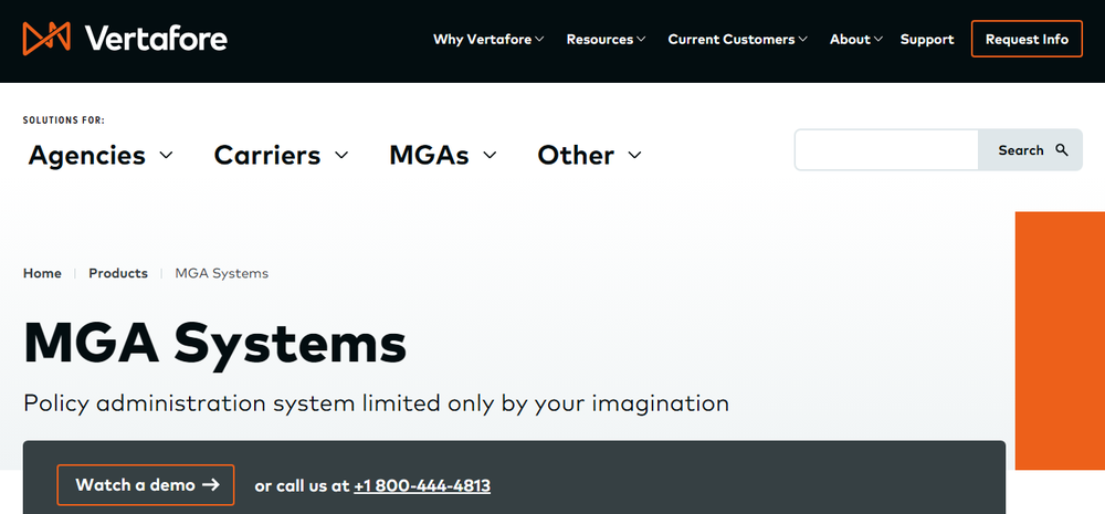 MGA Systems Screenshot 1
