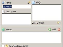 adding one or more downloads to an entry