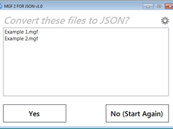 UI - Files dragged in