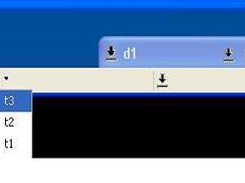 Iconified Internal frame are grouped based on frame icon.