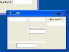 5.Customized layout and sub window  can be created by mergi