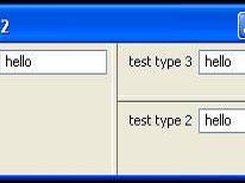 6.Controls within merged window can register to a common co