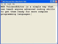 MGS VolcanoEditor Base Build 100