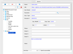 MHISoft eVault Screenshot 2
