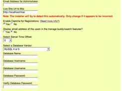 The Mia installer form (commercial add-on)