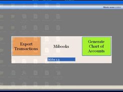 Home screen for Mibooks
