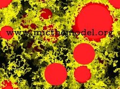 Fibrous surface growth using spheres on ends