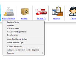 Menú Punto de Venta