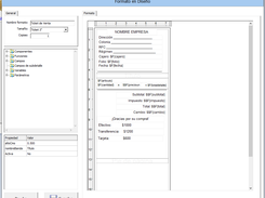 Edición formatos de impresión
