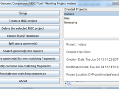 MGC Main Window