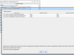 MGC Repeat Search Window