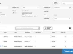 Customer Order - Use the Orders in Progress capabilities in MicroBiz to manage layaways, phone orders and orders in progress.  You can collect a deposit and set whether the order will be fulfilled via store pick-up, shipment or delivery.