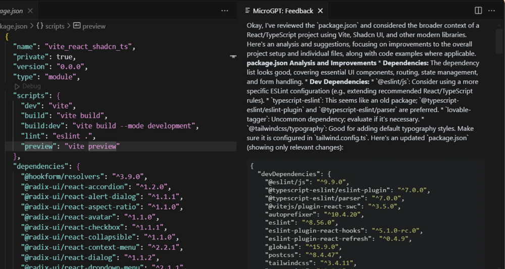 MicroGPT Screenshot 1