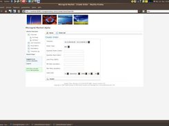 Order Entry Screen