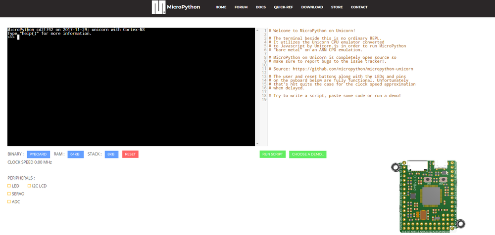 MicroPython Screenshot 1