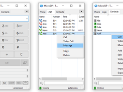MicroSIP Screenshot 1
