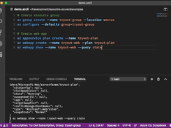 Microsoft Azure CLI Screenshot 1