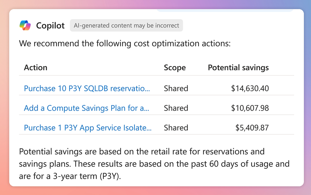 Microsoft Copilot in Azure Screenshot 1