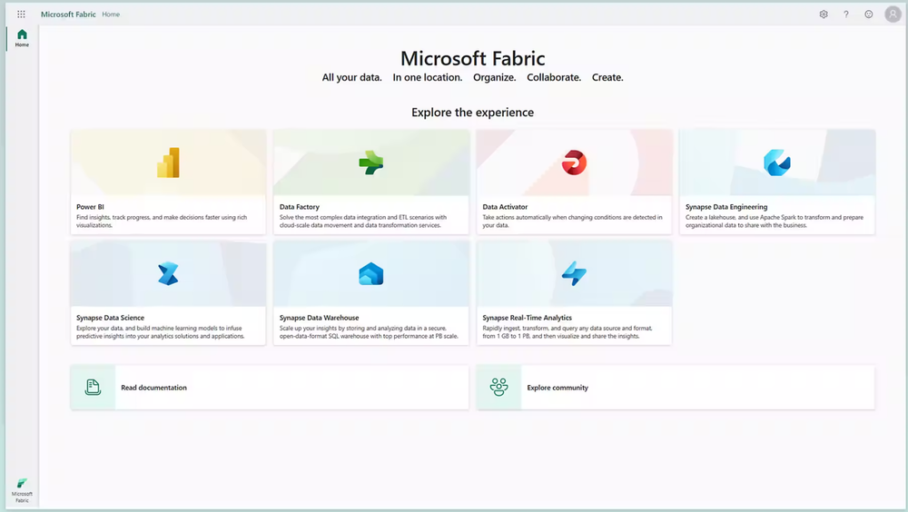 Microsoft Fabric Screenshot 1