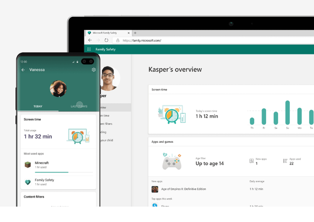 Microsoft Family Safety Screenshot 1