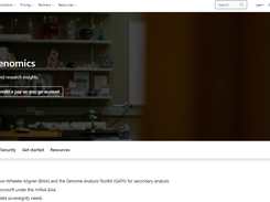 Microsoft Genomics Screenshot 1