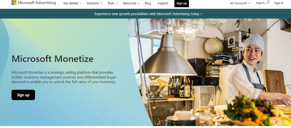 Microsoft Monetize Screenshot 1