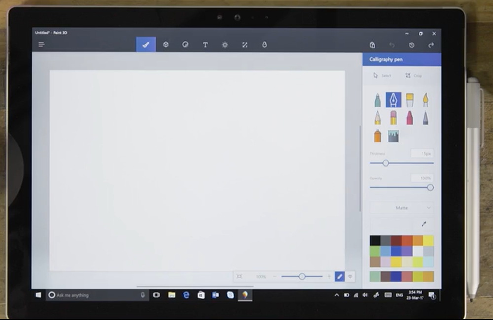 Microsoft Paint Screenshot 1