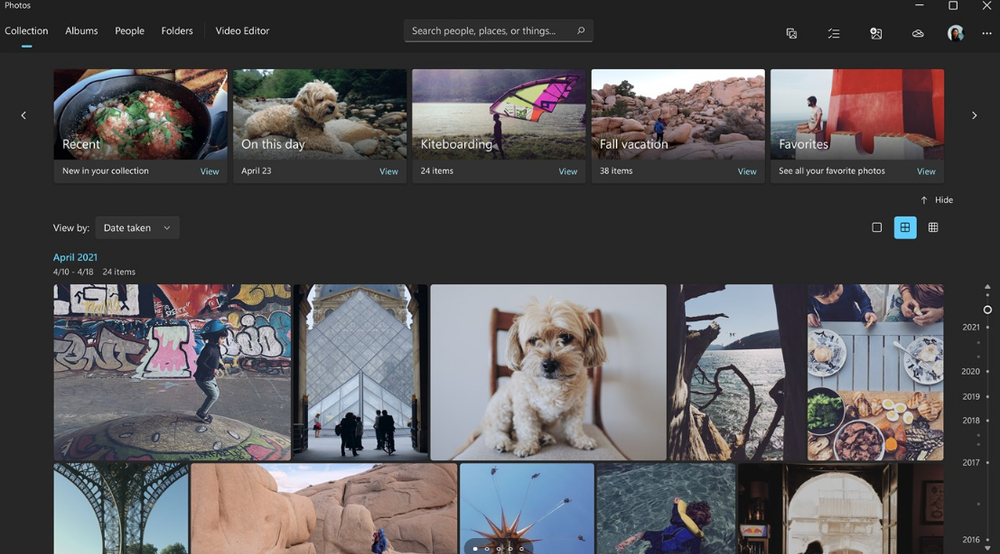 Microsoft Photos Screenshot 1