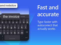 Microsoft SwiftKey Screenshot 1