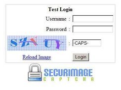 Login with CAPTCHA